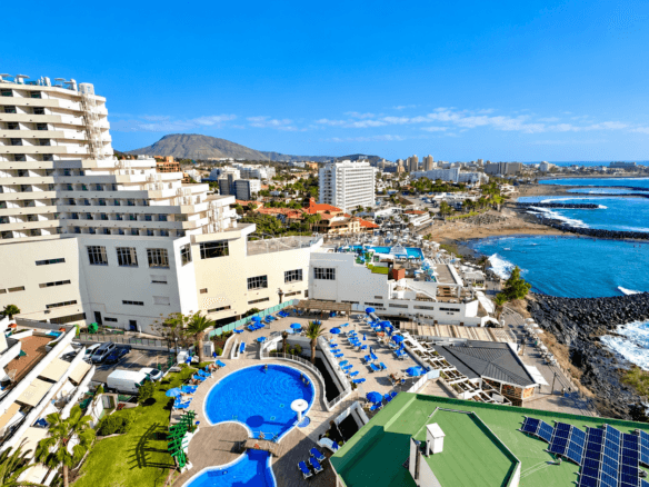 Luxury penthouse for sale in Costa Adeje with panoramic ocean and coastline views