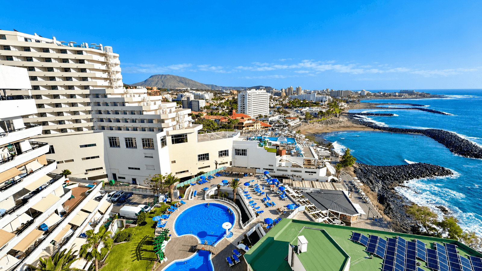 Panoramic Ocean Views – Luxury Penthouse in Costa Adeje Luxury penthouse for sale in Costa Adeje with panoramic ocean and coastline views