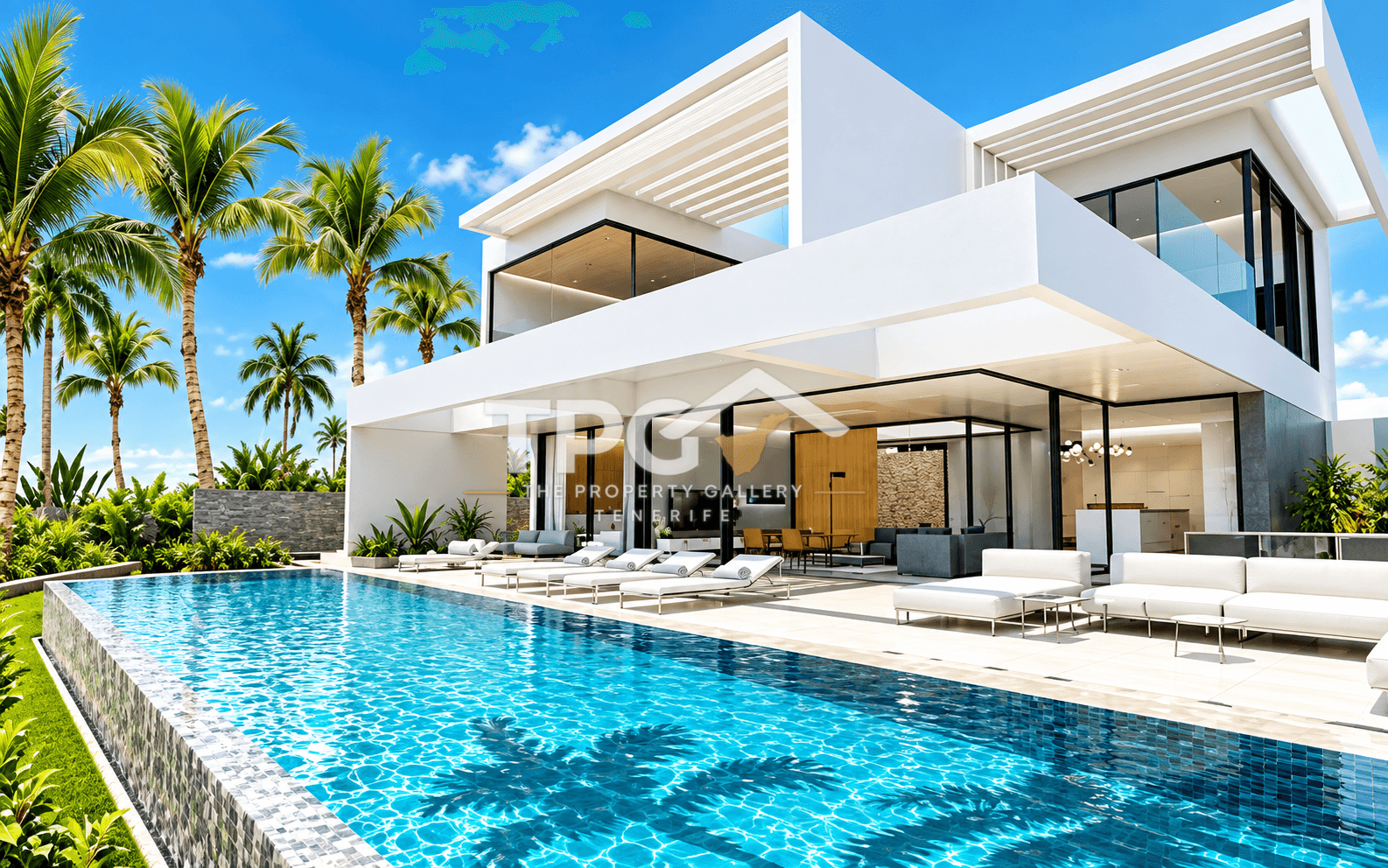 Siam Gardens luxury villa with private pool in Costa Adeje, Tenerife
