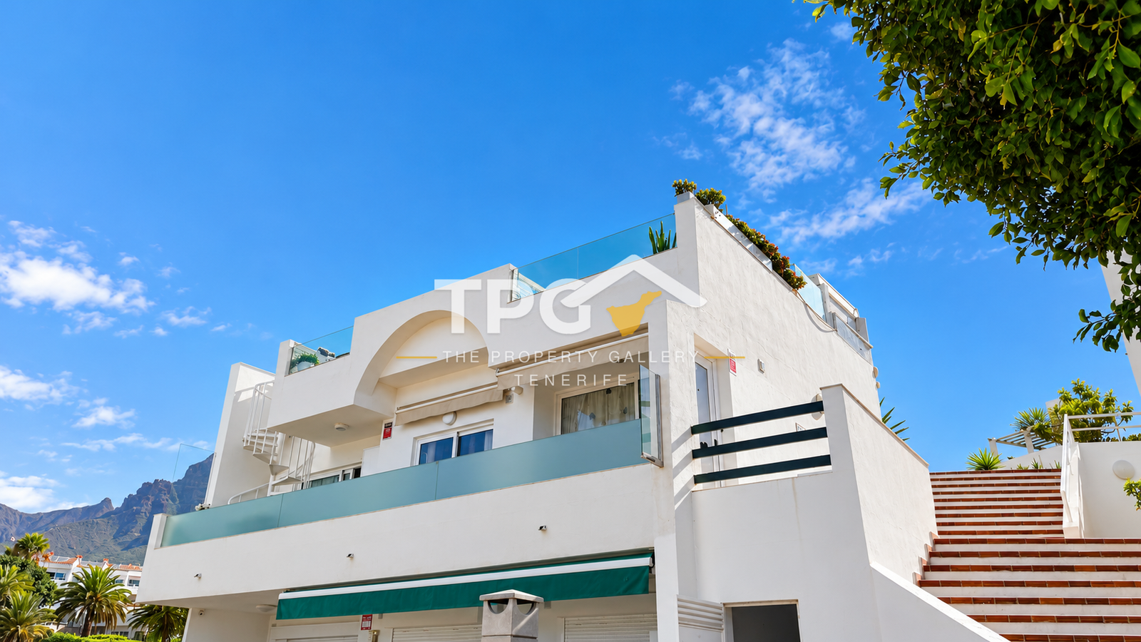 TPG-C2447 facade Penthouse Apartment for Sale in Costa Adeje with Panoramic Sea Views