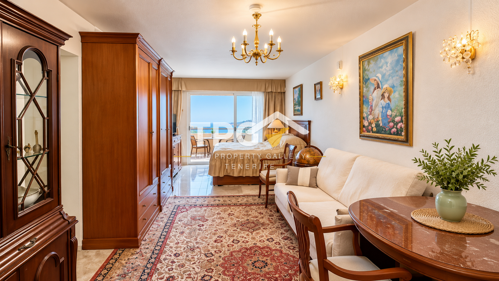 TPG-C2447 studio 1.1 Penthouse Apartment for Sale in Costa Adeje with Panoramic Sea Views