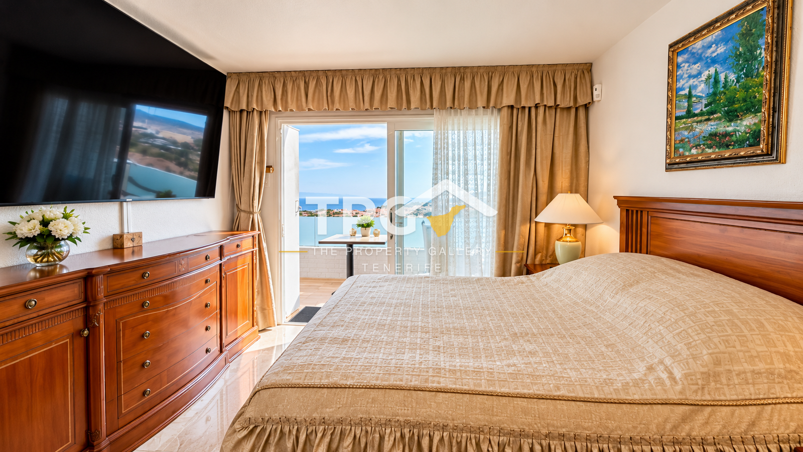 TPG-C2447 studio 1.2 Penthouse Apartment for Sale in Costa Adeje with Panoramic Sea Views