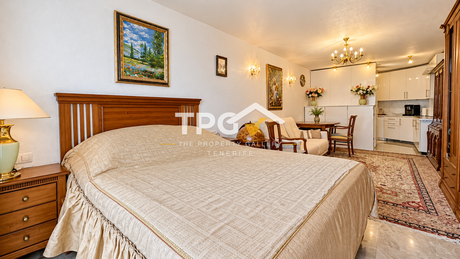 TPG-C2447 studio 1 Penthouse Apartment for Sale in Costa Adeje with Panoramic Sea Views