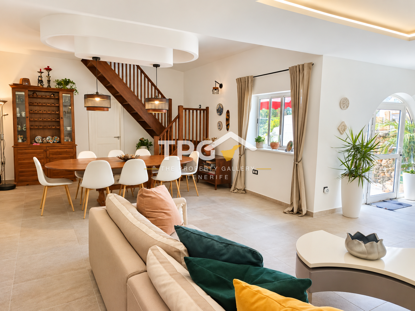 TPG-D2391 dining room 1.1 Country House for Sale in Arona, Tenerife