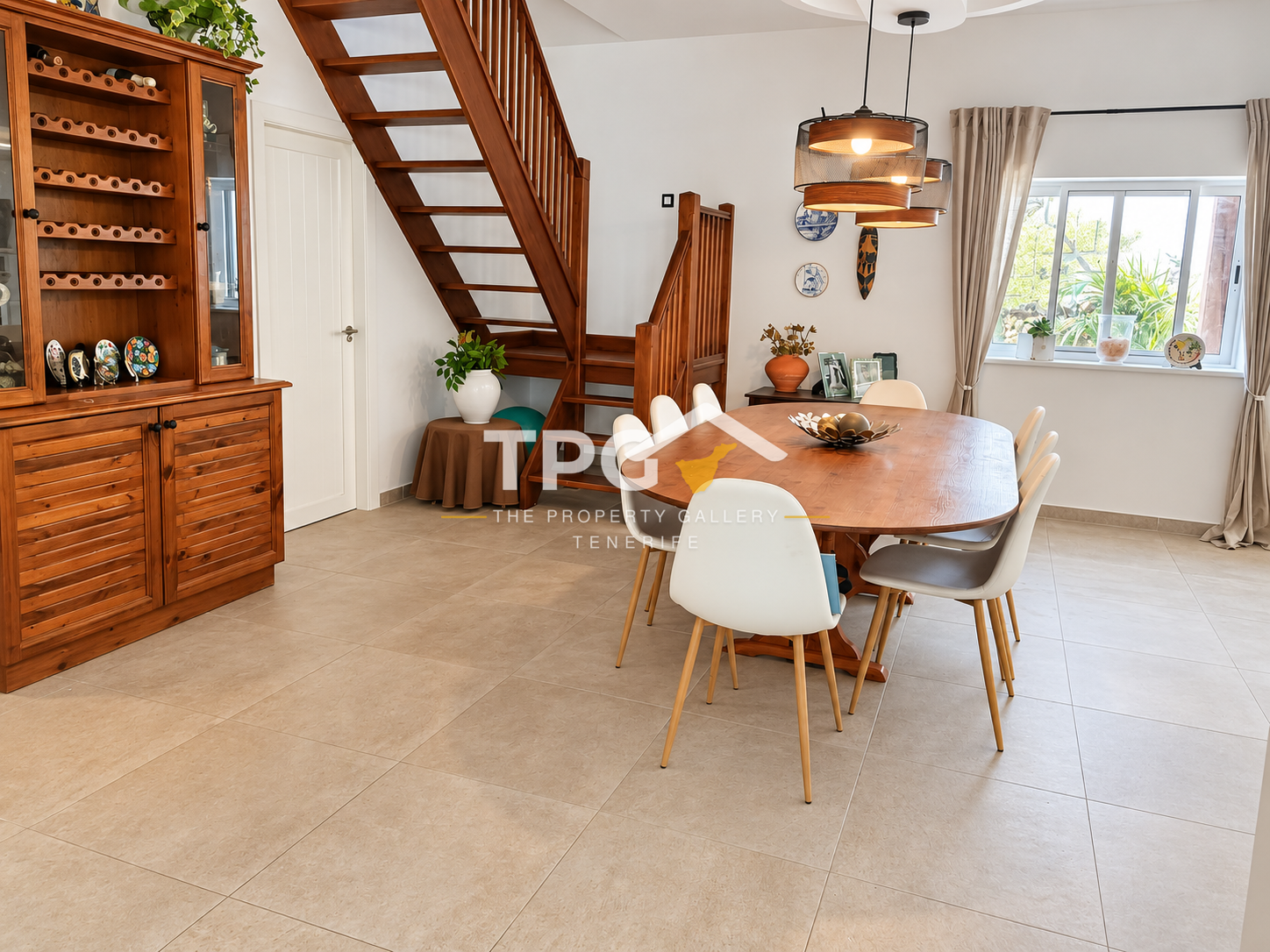 TPG-D2391 dining room 1. Country House for Sale in Arona, Tenerife